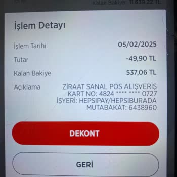 Hepsipay'den İzinsiz Para Kesintisi