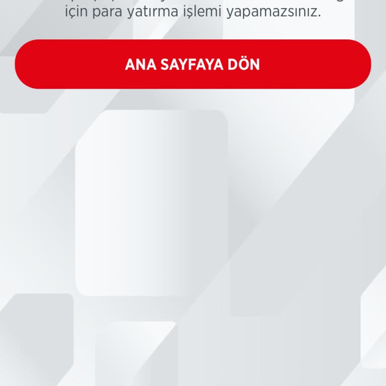 Vadeli Hesaba Para Aktarılamıyor