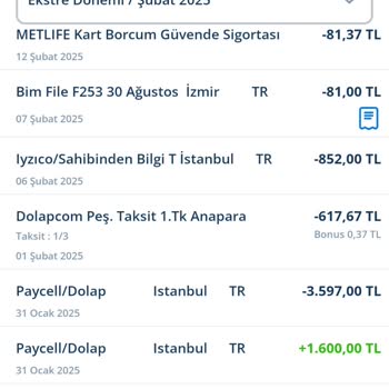 Kredi Kartı Ekstre Borcunda Şaşırtıcı Artış