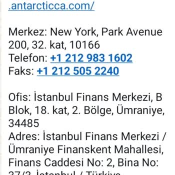 Antarctic Capital'de Mağduriyet Ve İcra Tehdidi