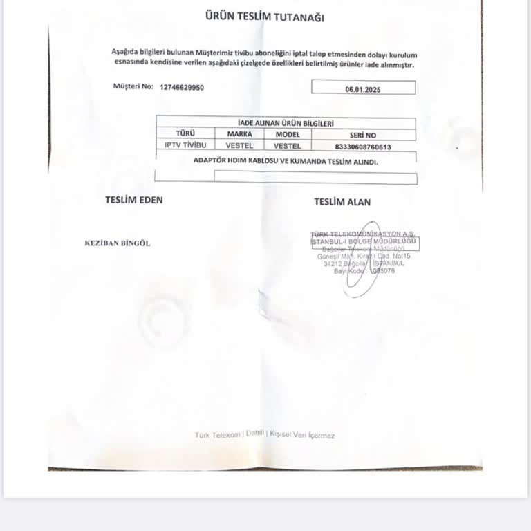 İade Edilen Ürünlerin Faturaya Yansıması Sorunu