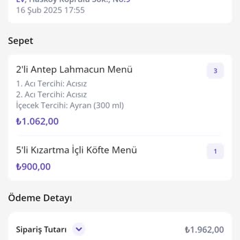 Getir Yemek'te Sipariş İptal Sorunu