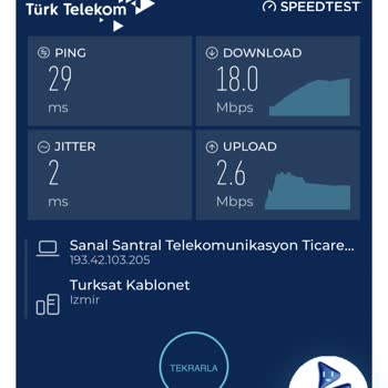 Merkürnet İnternet Hız Problemi Ve İstikrarsız Bağlantı Sorunu