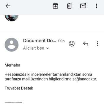 Truvabet'te Kazancım Ve Anaparam Kesildi