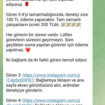 Görev yap para kazan  Adı Altında Yanıltıcı İş Teklifi