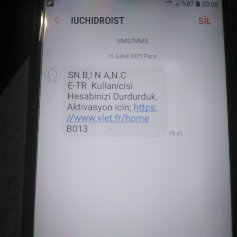 Yanlış Hesap Aktivasyonu Ve Güvenlik Endişesi