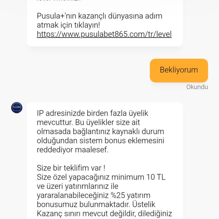 Pusula Bet'te Güven Sorunu Ve Yanıltıcı Promosyonlar