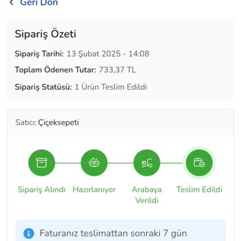 Teslim Edilmeyen Ürün İçin Geri Ödeme Sorunu