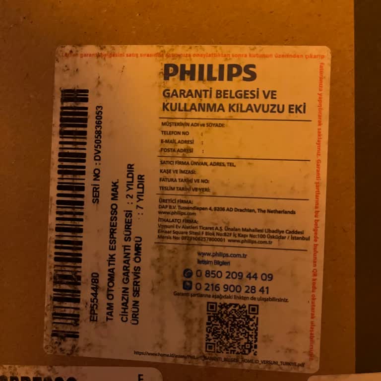 Philips Kahve Makinesi Buhar Sorunu