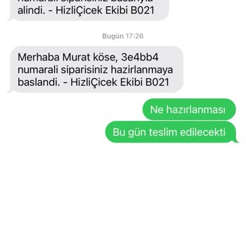 Ödeme Alındı Ama Çiçek Gönderilmedi