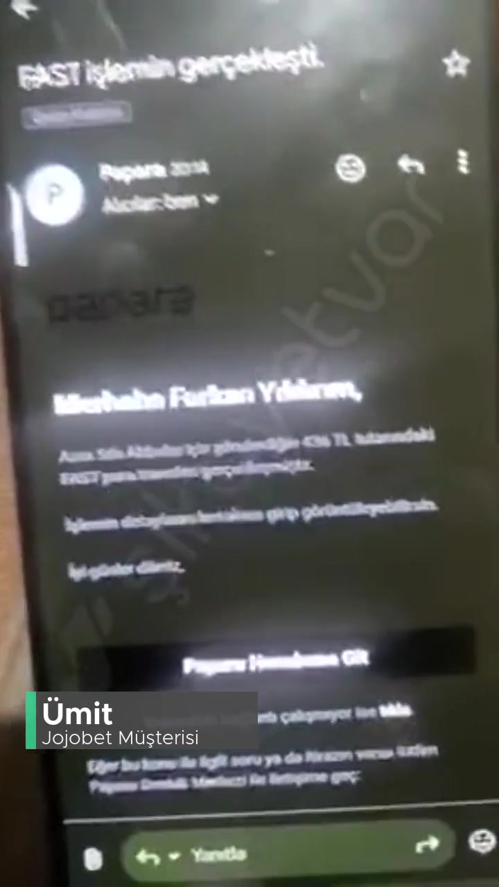 Jojobet Lütfen Parayı Geri Hesaba Yatırırsanız Çok Mutlu Olurum! videonun kapak resmi