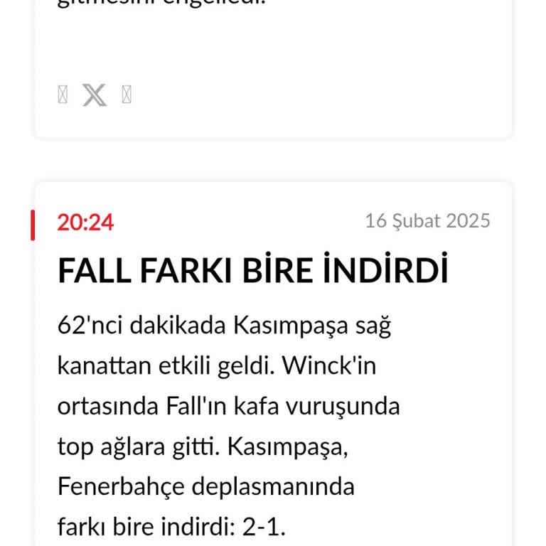 Kupon Kaybı: Kafa Golü Sayılmadı