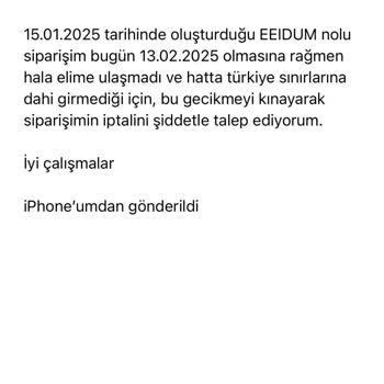 Mango Online Siparişi: Teslimat Kabusu