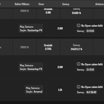 Betlesene Kazanç İptali ve Para İadesi Sorunu