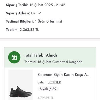 Sürekli İptal Edilen Siparişler Ve Yetersiz Çözüm