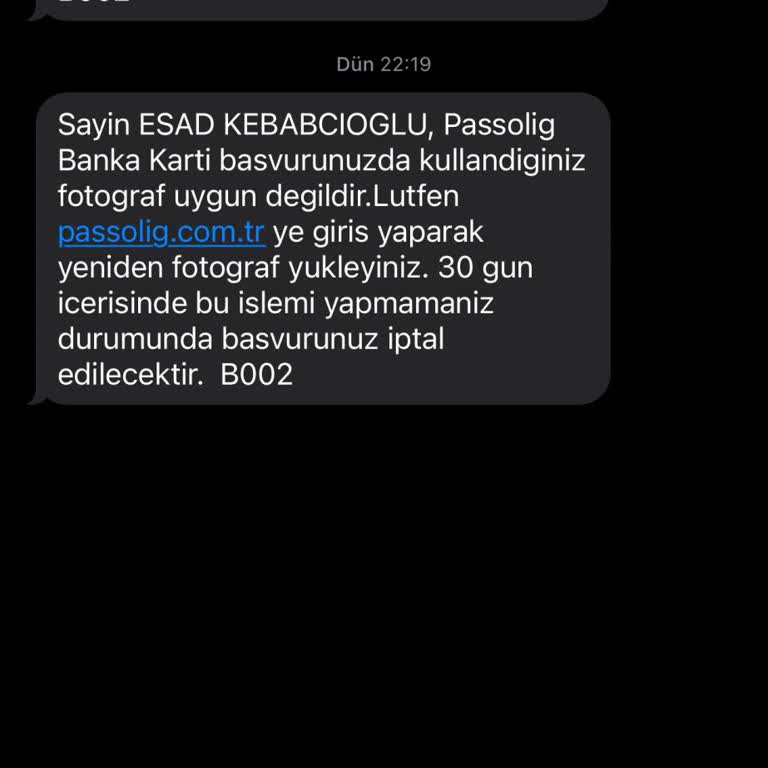 Passolig Fotoğraf Güncelleme Sorunu