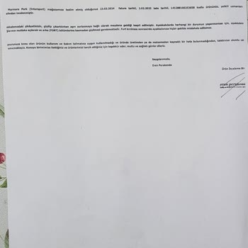 Garantili Ayakkabıda Beklenmedik Yırtılma Ve Reddedilen Talep