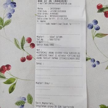 Garantili Ayakkabıda Beklenmedik Yırtılma Ve Reddedilen Talep