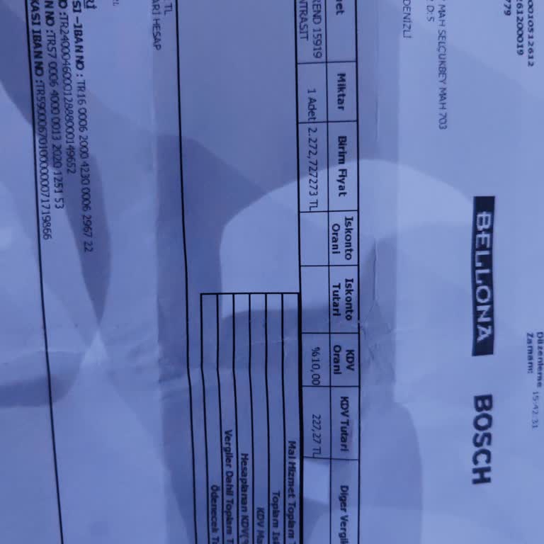 Bellona Bayisinden Aldığımız Halıdan Haber Alınamıyor