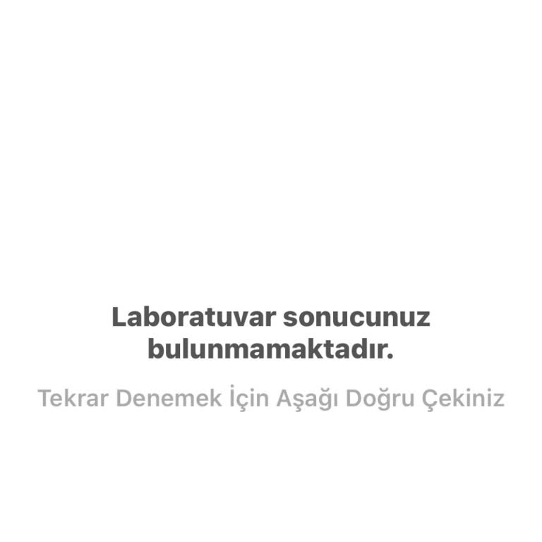 Laboratuvar Sonuçları Gecikiyor: E-Nabız'da 3 Gündür Bekliyorum