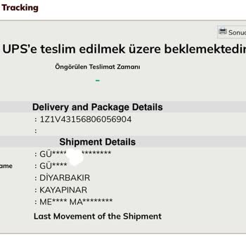 Sipariş İptali Ve Teslimat Sorunu