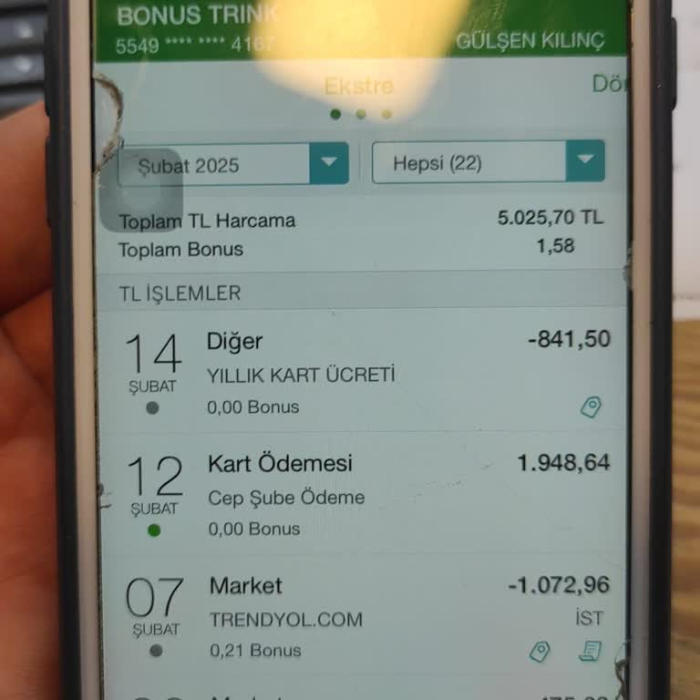 Haksız Kart Aidatı İadesi Talebi