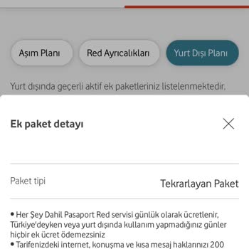 Yanlış Bilgilendirme Ve Fatura Sorunu: Vodafone Yurt Dışı Paketi