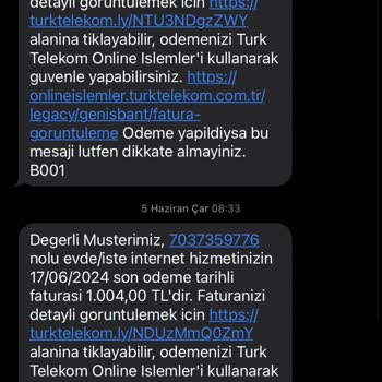 Türk Telekom'da Yanıltıcı Hizmet Ve Fatura Sorunları