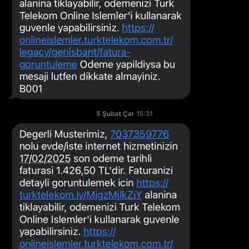 Türk Telekom'da Yanıltıcı Hizmet Ve Fatura Sorunları