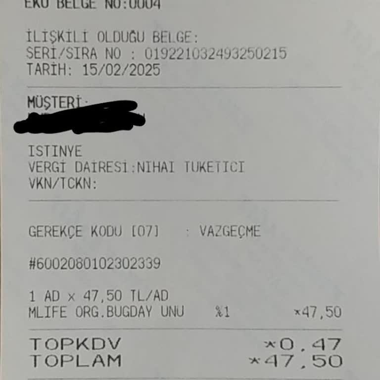 Migros İstinye'de Müşteri Hizmetleri Hayal Kırıklığı