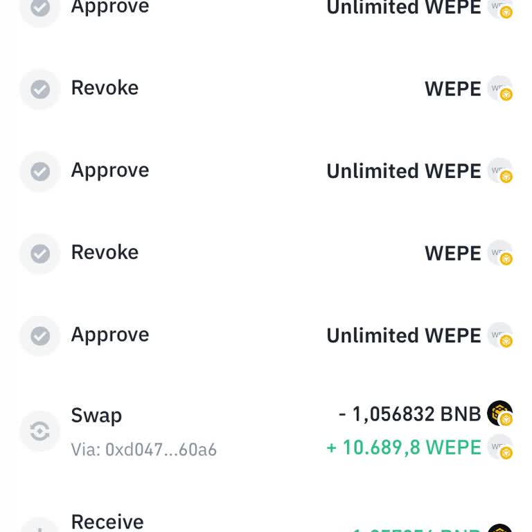 Binance Üzerinde Wepe Token Sorunu: Paramı Geri Çekemiyorum!