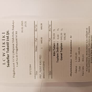 LCW'de Etiket Ve Kasa Fiyatı Arasında Fark