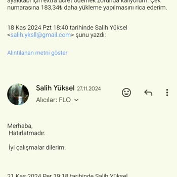 Eksik Çek Tutarı Ve Stok Sorunu: FLO'dan Çözüm Bekliyorum