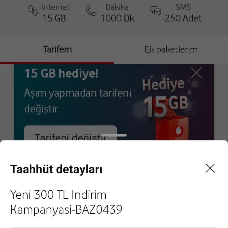 Yetersiz İnternet Ve Yüksek Fatura: Vodafone Tarifemden Memnun Değilim