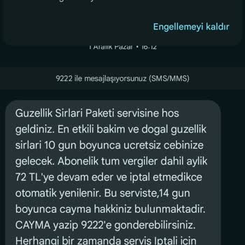 Haksız Ücretlendirme Ve Fatura Şoku