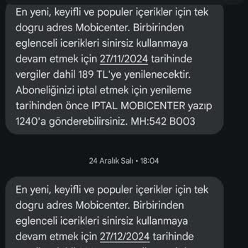 Vodafone'un Haksız Fatura Yansıtma Sorunu