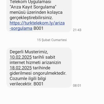 İnternet Bağlantısı Sorunu Ve Müşteri Hizmetleri İlgisizliği