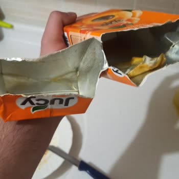 BİM'den Aldığımız Meyve Suyunda Şok Edici Durum