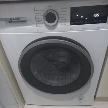 Bosch Serie 4 Çamaşırları Bir Süredir Soğuk Suda Yıkıyor