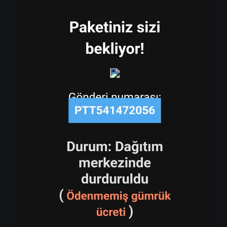 PTT Kargo Adına Gelen Sahte E-postalarla Mücadele