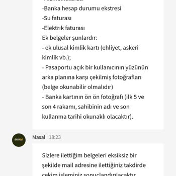 Hesap Onayı İçin Gereksiz Evrak Talebi