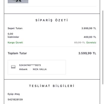 Güvenlik Açığı Nedeniyle Hesap İhlali Ve Yetkisiz Sipariş