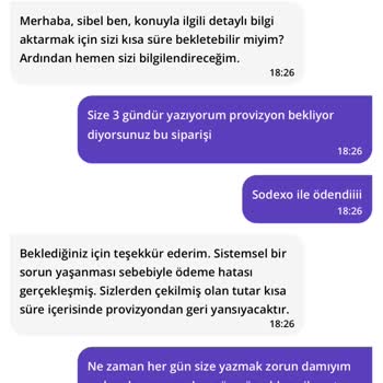 Getir Yemek'te Çifte Çekim Ve İptal Sorunu