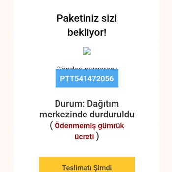 Spam Maillerle Gelen Sahte Kargo Talebi