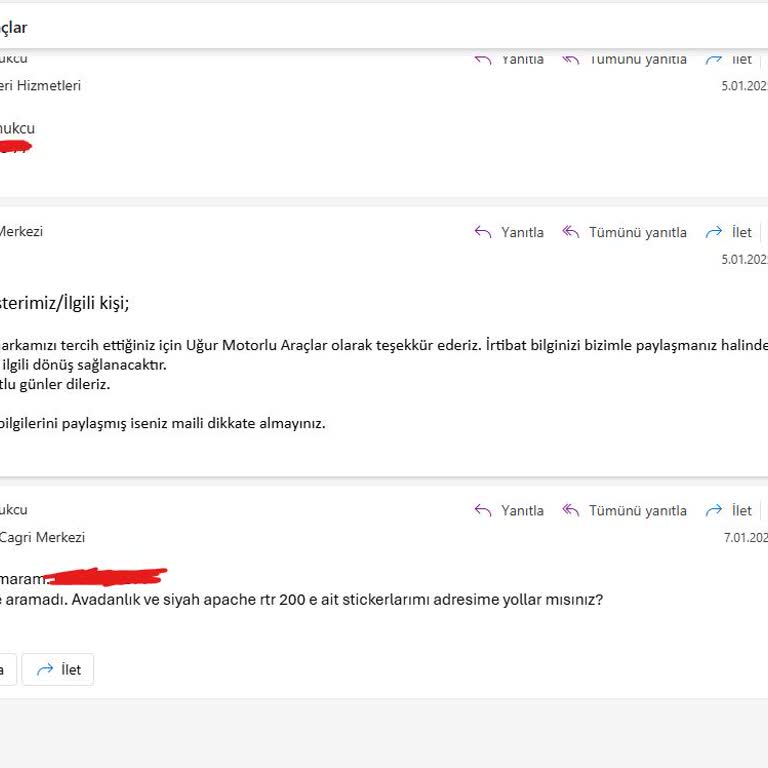 Bayi Teslimatı ve İletişim Problemleri