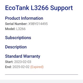 Epson Yazıcımın Garanti Süresi Neden Kısa?