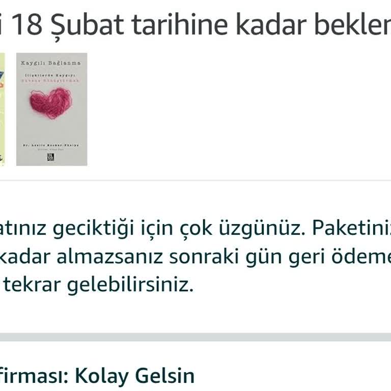 Kayıp Kargo: Amazon Siparişim Nerede?