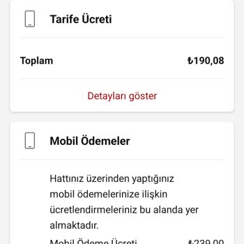 Vodafone'da Bilgim Dışında Kesilen Ücretler