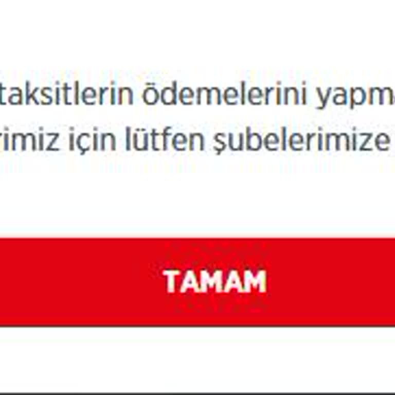 Ziraat Bankası Mobil Uygulama Ödeme Sorunu