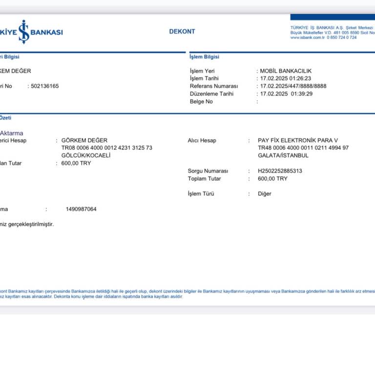 Payfix Hesabıma Yatırdığım Para Neden Geçmedi?